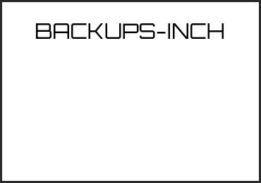 Picture for category BACKUPS-INCH